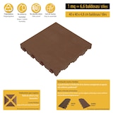 thumbnail of ArtPlast - Pack de 6 Pavimentos para Suelo Exterior Colección COMBI Marrón