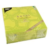 thumbnail of PAPSTAR 250 Servietten "ROYAL Collection" 1/4-Falz 40 cm x 40 cm limonengrün "Bubbles"