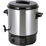 thumbnail of Tarrington House Multifunctionele warme drankenketel PB27S, 46 x 41 x 48 cm, met aftapkraan, 1800 W, 20 L, zilver/zwart