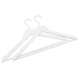 thumbnail of vidaXL 20-delige Kledinghangerset anti-slip hardhout wit