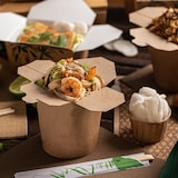 thumbnail of Envases Multiuso Microondables 480 Ml 275 + 25 Pe G/M2 Ø8X9 Cm Natural Kraft (50 unidades)