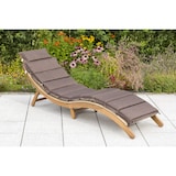 thumbnail of Merxx Capri Liegezusammenklappbar. inkl. AuflagenaturStahlgestell mit Kunststoffgeflecht und FSC® Akazienholz