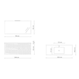 thumbnail of AQA Design Composizione da bagno in MDF 4 pezzi VENERE verde salvia cm. L.101 P.46,5 H.190 MPVE10-SAL