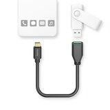 thumbnail of Hama USB-C auf USB-A OTG Kabel 15cm, 5 Gbit/s, vergoldet