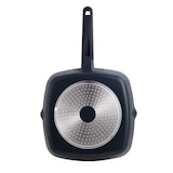 thumbnail of Masterpro Indigo - Grillpan van gegoten aluminium Ø28x5,5cm Geschikt voor inductie