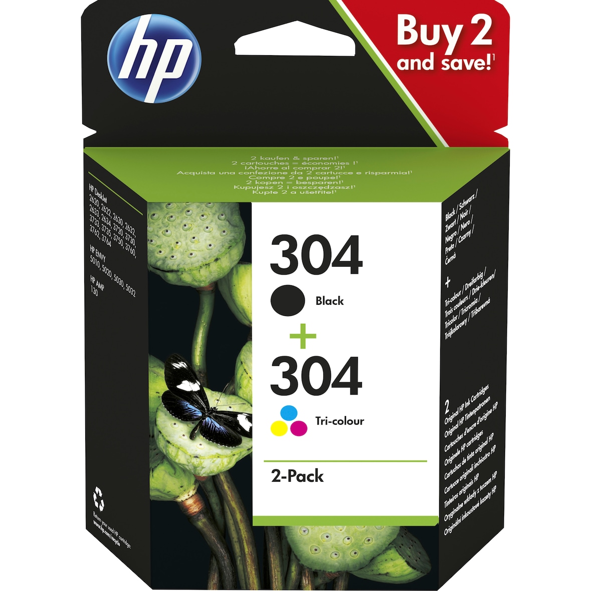 HP 304 DRUCKPATRONE 2-PACK