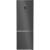 thumbnail of Siemens iQ500, Freistehende Kühl-Gefrier-Kombination mit Gefrierbereich unten, 203 x 70 cm, Gebürsteter schwarzer Stahl AntiFingerprint KG49NAXCF