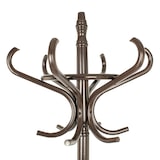 thumbnail of PROREGAL Freistehender Garderoben- & Regenschirmständer aus Holz | Höhe 185cm | Drehbare Krone & 12 Haken | Braun