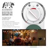 thumbnail of CSL Outdoor Countdown Timer mit Dämmerungsschalter - Zeitschaltuhr mit Schutzkappe