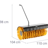 thumbnail of hillvert Kehrmaschine für Einachser HT-WB-900 - 1000 mm Arbeitsbreite
