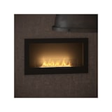 thumbnail of INSIDE 900 – Biokamin Wand-/Einbau-Bioethanolkamin – Schwarz – 90 cm – Linearbrenner 50 cm / Fassungsvermögen 1 l - 20 kg