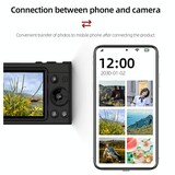 thumbnail of Caméscope Numérique 64MP WiFi 4K Avec Microphone Et Zoom 28x Noir YONIS