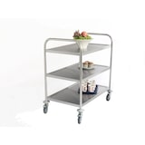 thumbnail of METRO PROFESSIONAL Servierwagen GST2003, Edelstahl, 85 x 52.6 x 94 cm, 3 Etagen, 75 kg, silber