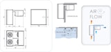 thumbnail of Tiefkühlzelle - 3,9 m³ - 1,5 x 1,8 - Höhe 2,2 m - inkl. Wandkühlaggregat - PREMIUM