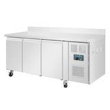thumbnail of Table Réfrigérée Négative Inox 3 Portes GN 1/1 - Froid Ventilé, 417L - Polar Série U