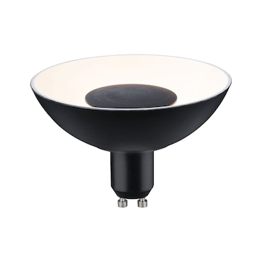Paulmann Réflecteur LED 3-Step-Dim GU10 230V 360lm 4,9W 3000K gradable Noir#Blanc 28795