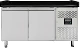 thumbnail of vaiotec Pizzakühltisch / 2-türig "schwarz" inkl. Kühlaufsatz GN1/3, 1510 x 800 mm