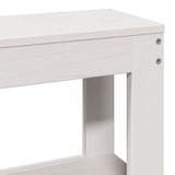 thumbnail of vidaXL Massivholzbett ohne Matratze Weiß 75x190 cm Kiefernholz