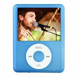 thumbnail of Lecteur MP4 Écran 1.8 Pouces FM Radio E-Book Calendrier Noir Bleu YONIS