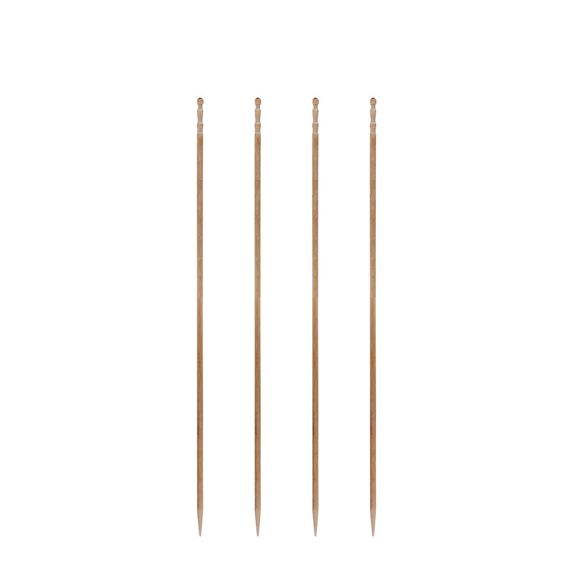 3000x Fingerfood Spieße "gedrechselt" aus Holz Ø2.2mm 15cm