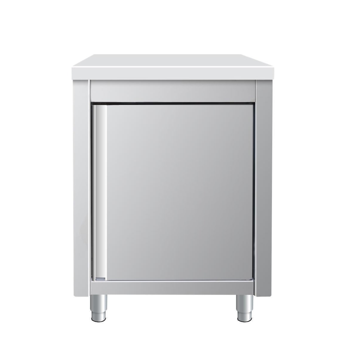 Skyrainbow Arbeitsschrank aus Edelstahl, 60 x 70