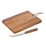 thumbnail of Coffret service fromage 2 pieces -  Marron  Bois Table Passion 25.00x cm
