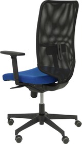 thumbnail of Ossa Negra Silla  y  Respaldo de malla en color negro y asiento tapizado en tejido BALI color azul