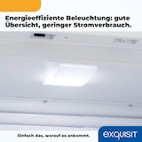 thumbnail of Exquisit Glastürkühlschrank GKS350-2-GT-280D weiss | 320 l Nutzinhalt | Weiß
