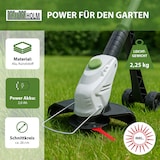 thumbnail of Akku Rasentrimmer 20 V 2,0 Ah Akku & Ladegerät 26 cm Kantenschneider Trimmer inkl. 20x Nylonmesser