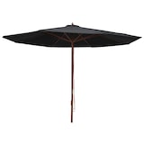 thumbnail of Helloshop26 - Sonnenschirm mit Holzstange 350 cm schwarz 02_0008253