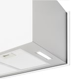 thumbnail of Klarstein Kronleuchter XL Inselabzugshaube 90cm Umluft 590m³/h LED Touch weiß Weiß