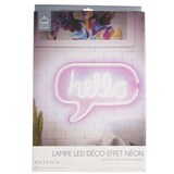 thumbnail of Lampe LED effet néon Hello The Home Deco Factory