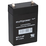 thumbnail of Multipower Blei-Akku MP2,8-6P Pb 6V / 2,8Ah