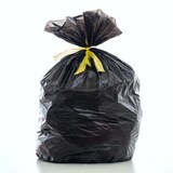 thumbnail of Sacs poubelle noir avec lien - 130L - x200 - Hygivest
