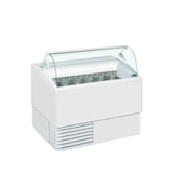 thumbnail of TEFCOLD Congelador de helados ISETTA 6LX TEFCOLD, acero y vidrio, refrigeración profesional, Blanco