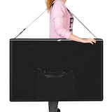 thumbnail of 3 Zonen Massageliege mit 5cm Polsterung und Aluminiumgestellweiß