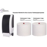 thumbnail of Toilettenpapierspender Doppelrollen, Blanc Cosmos, unschlagbar ergiebig, abschließbar, autom. Rollenwechsel, Restrollenfunktion