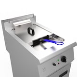 thumbnail of METRO Professional Elektrische gastro friteuse GESDF1021 vrijstaand, roestvrij staal, 70 x 40 x 95.8 cm, 21 liter, 15 kW, 400 V, zilver