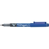 thumbnail of PILOT Stylo-feutre pointe en nylon largeur de trait 0,6 mm encre liquide Bleue V-SIGN PEN
