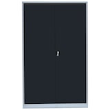 thumbnail of Lüllmann® Flügeltürenschrank, 5 OH, 1950 x 1200 x 422 mm, lichtgrau/anthrazit