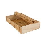 thumbnail of MONOUSO - Embalagem de Bambu para sushi 23x13x4,5cm (1 Ud)
