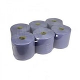 thumbnail of Putzrolle - midi - blau - recycelt 2-lagig | 20 cm | 6 x 135 Meter | 12 Rollen