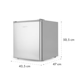 thumbnail of Scooby Minikühlschrank 40 Liter Kompressor 39 dB kompakt Silber-Metallic