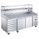 thumbnail of MEUBLES PIZZAS RÉFRIGÉRÉS série star avec vitrine évaporateur traité