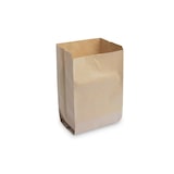 thumbnail of Bio-Papierbeutel 10 l unbedruckt | 300 Stück | kompostierbare Papiertüten | Kraftpapier