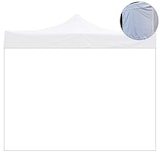 thumbnail of 3x2m weiße wasserdichte Seitenabdeckung als Ersatz für 3x3m faltbaren Pavillon