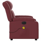 thumbnail of vidaXL Massagesessel Elektrisch Weinrot Kunstleder