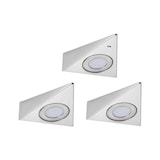 thumbnail of Paulmann Éclairage sous-meubles LED Trias Détecteur de proximité Kit de 33x2,7W 135x132mm 3x185lm 230/12VAcier brossé 92126