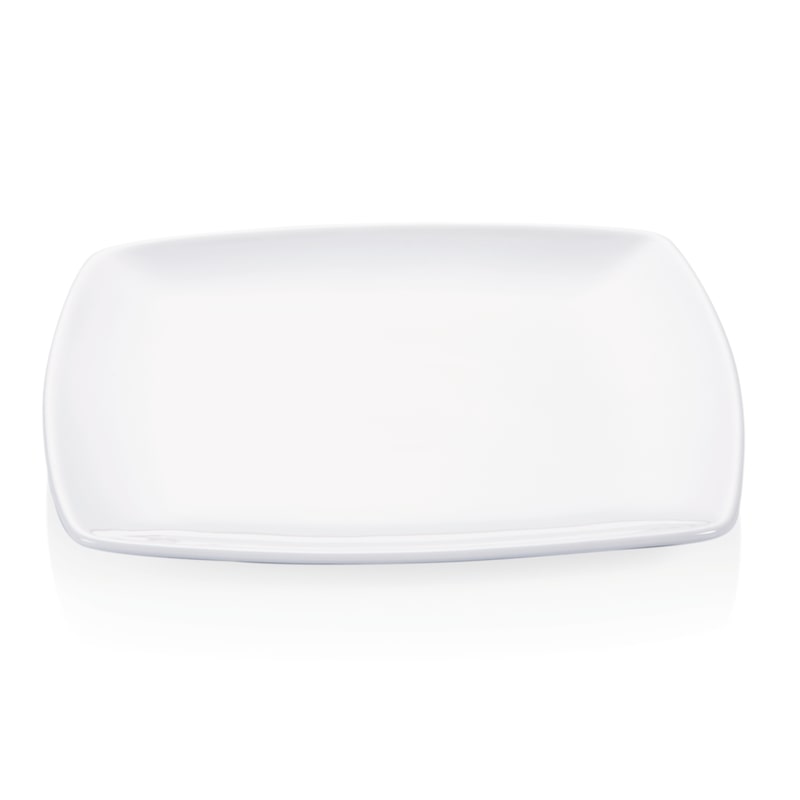 WAS Germany - Teller Set 6-teilig, flach, 24 x 24 cm, Porzellan