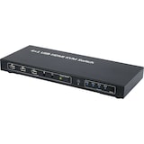 thumbnail of SpeaKa Professional 4 Port KVM-Umschalter HDMI USB 1920 x 1080 Pixel, 3840 x 2160 Pixel SP-4000672